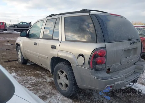 2002 Chevrolet Trailblazer Ls from USA, damaged, VIN 1GNDT13SX22510673